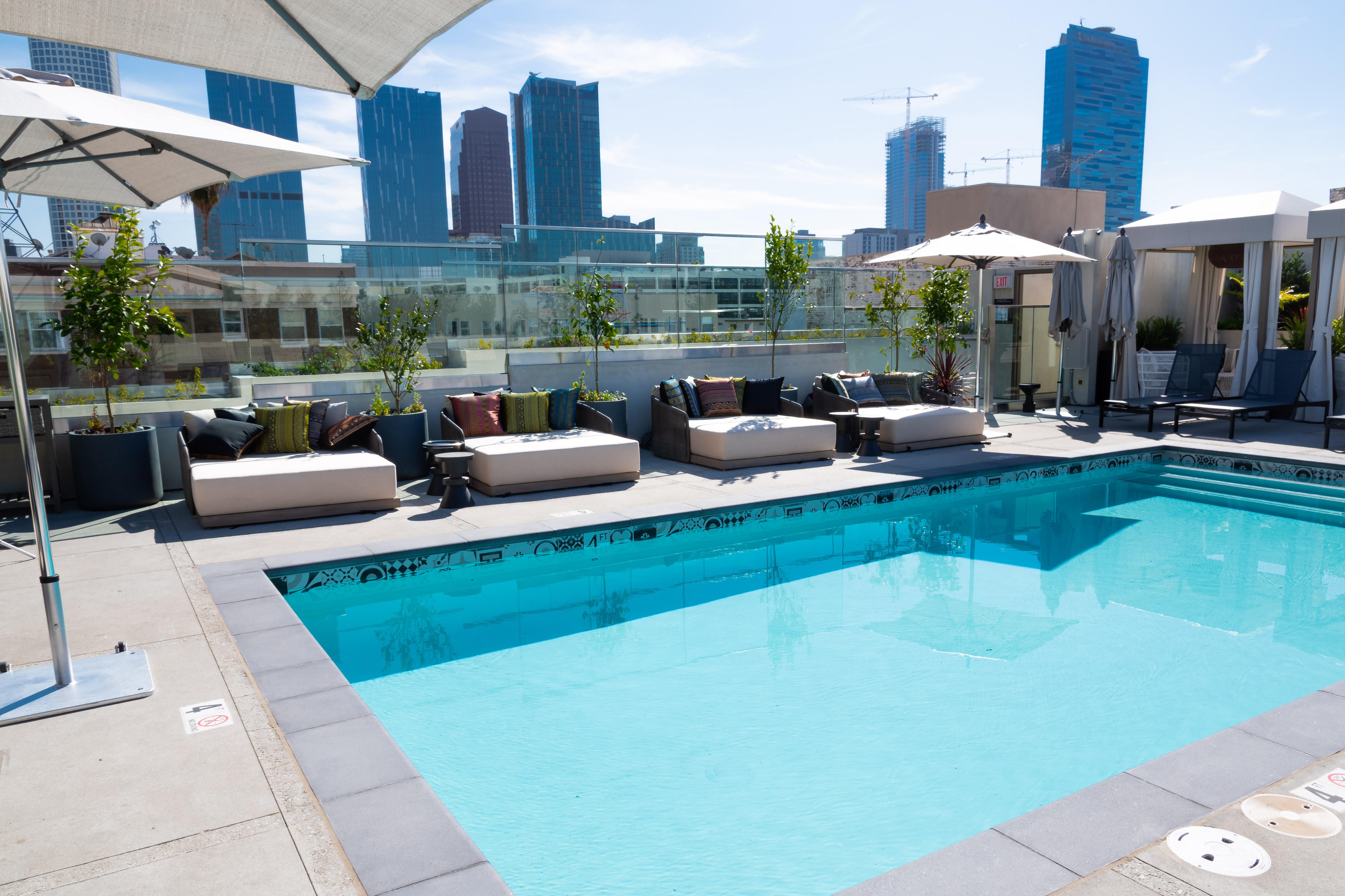 The Mayfair Hotel Los Angeles Exterior foto